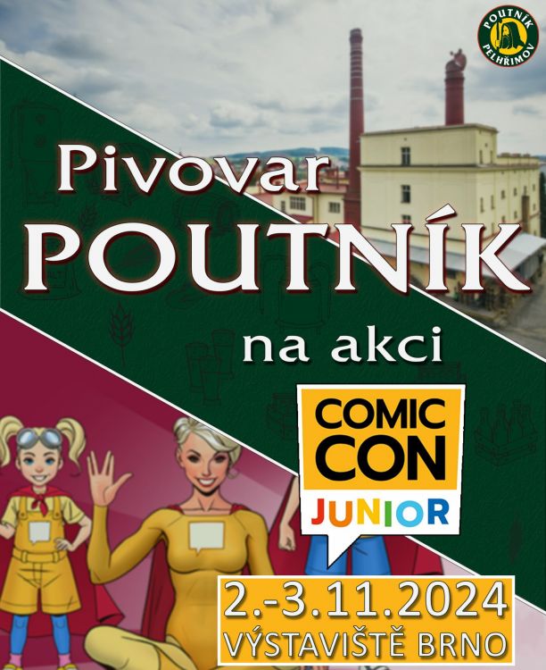 Poutník na Comic-conu Junior 2024!